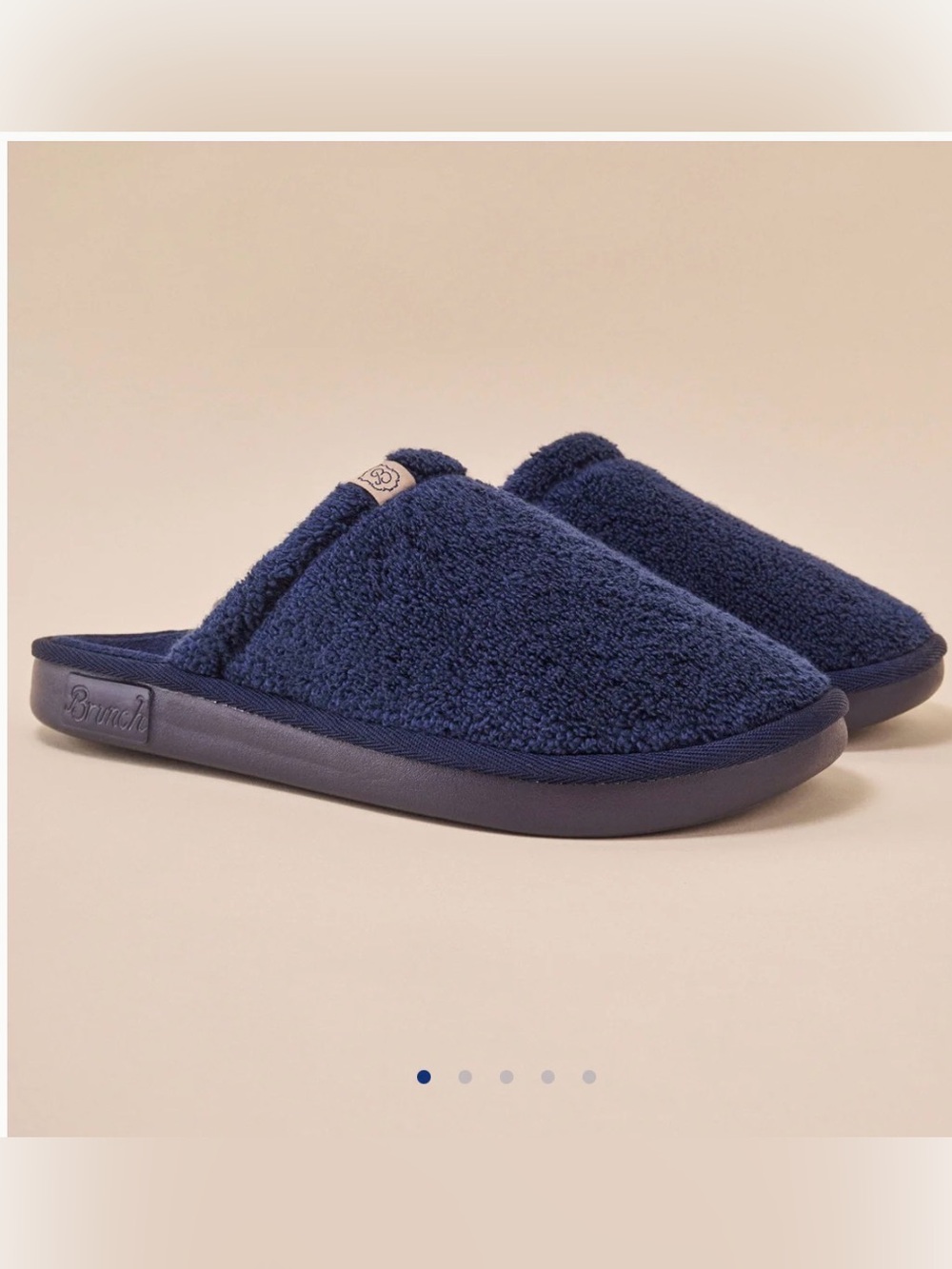 Brunch Navy Slipper